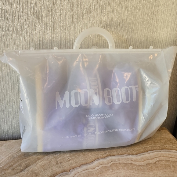 Moon Boot Purple Low Icon Snow Boot Moon Boots Lilac purple Snow Boots Short - Picture 13 of 17